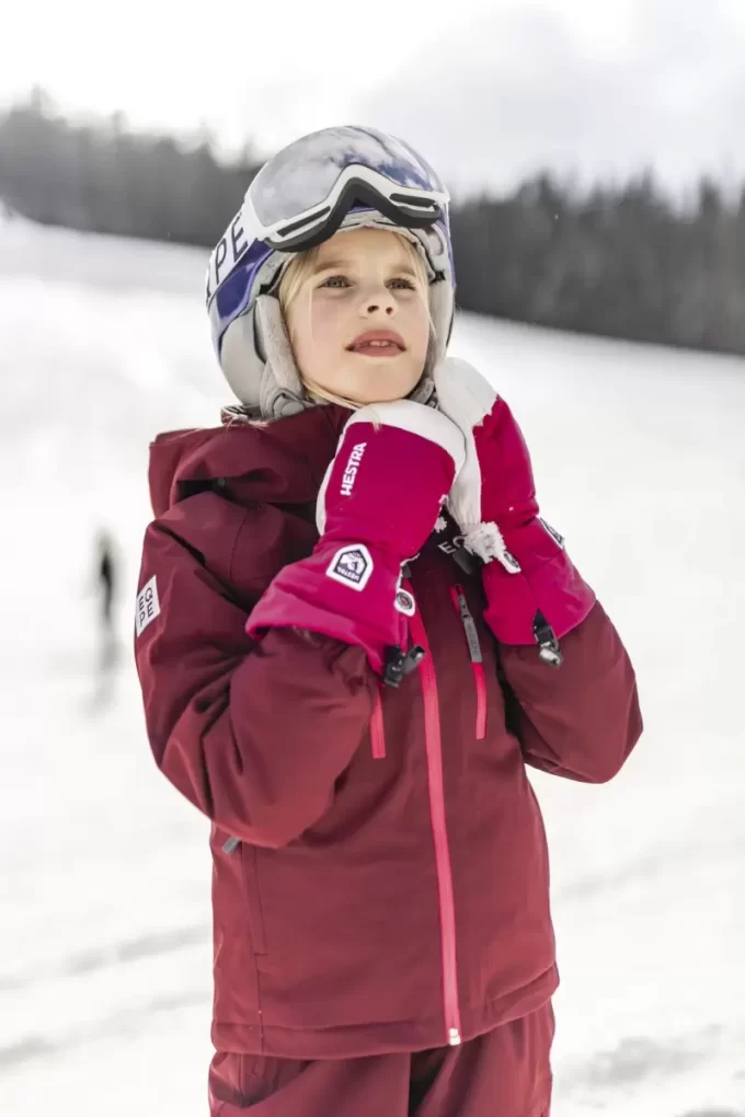 Army Leather Helicopter Ski Jr. Hansker