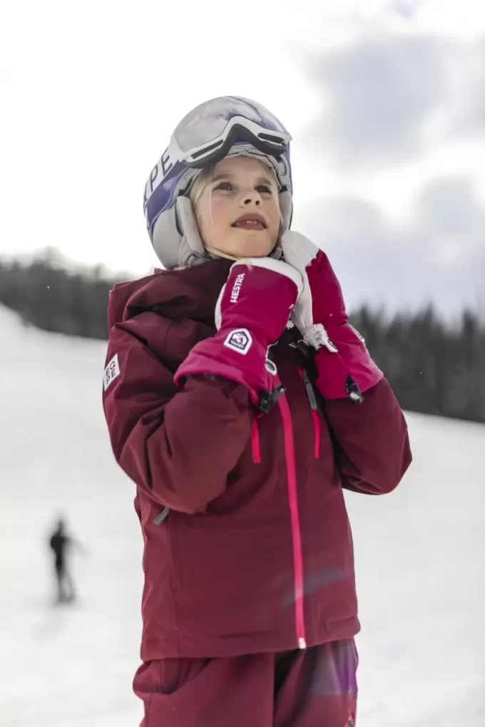 Army Leather Helicopter Ski Jr. Hansker