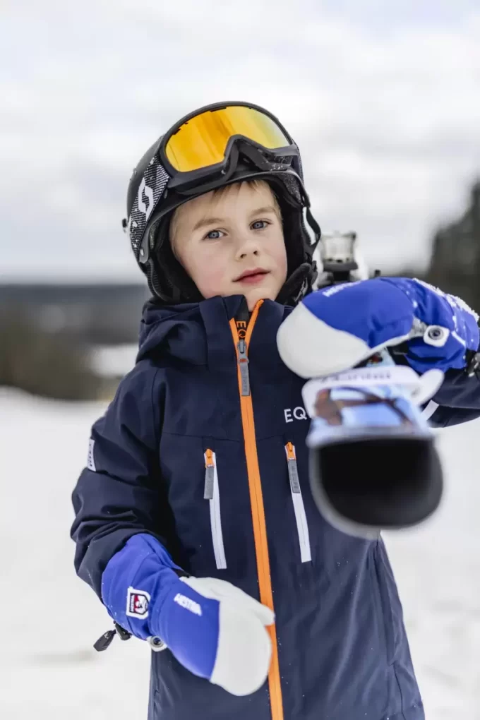 Army Leather Helicopter Ski Jr. Hansker