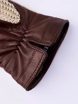 Hestra Anna Kastanje og beige