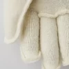 Ullfôr/frottéfôr kort, 5-finger